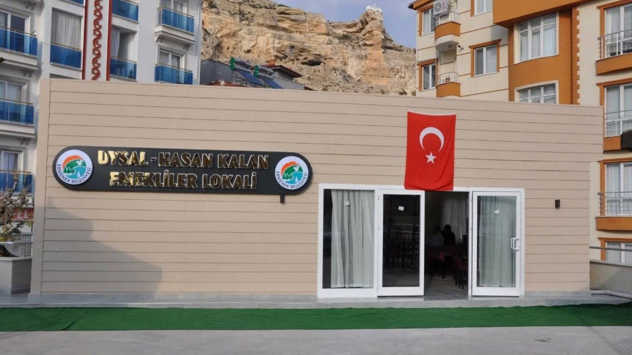 Ermenek’te emeklilerin yeni buluşma noktası: Uysal–Hasan Kalan Emekliler Lokali hizmete başladı