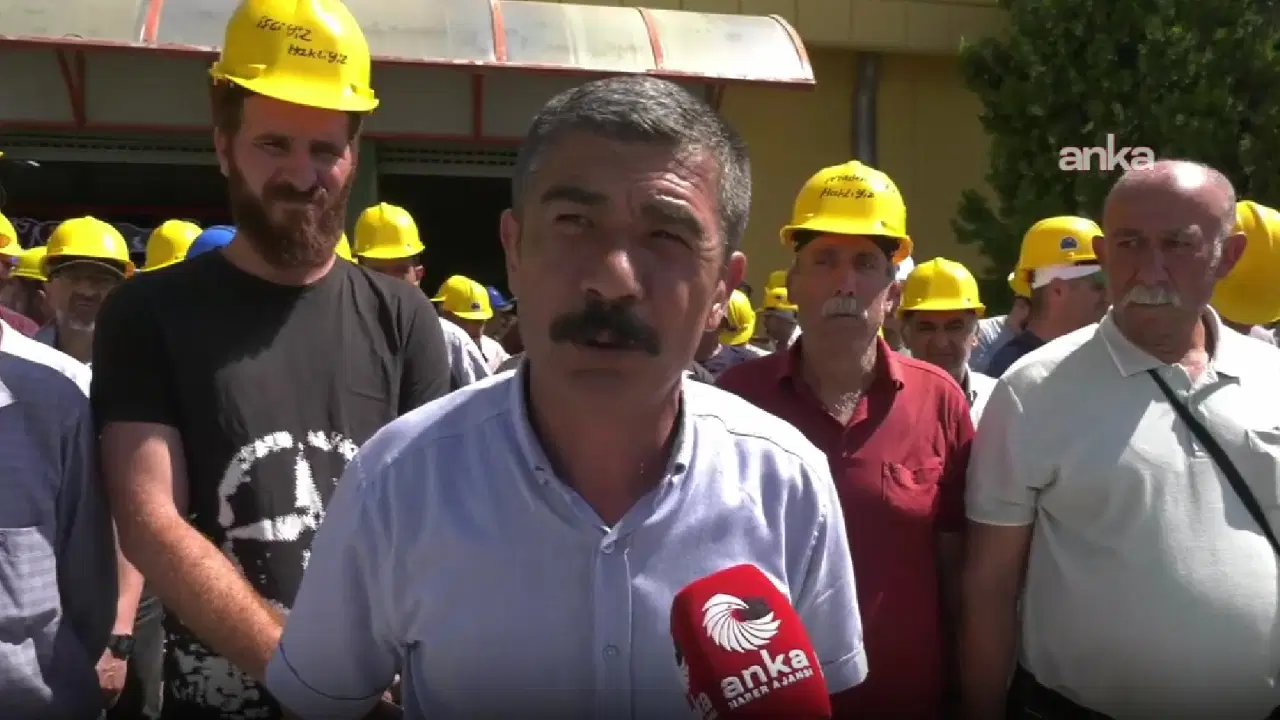 Bağımsız Maden-İş Sendikası Başkanı Çakır: 'Vali Bey gelsin, işçiyi dinlesin; yasağı görelim bakalım. Dayanabilecek mi o yürek?'