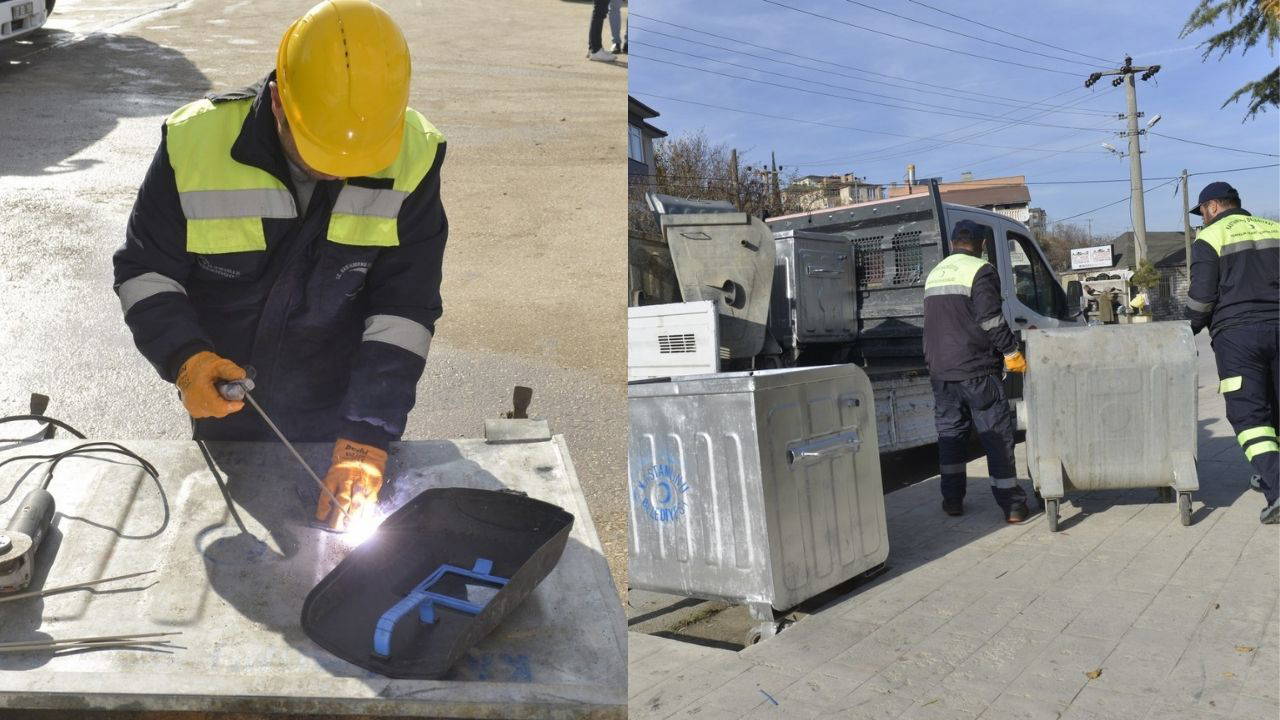 Kastamonu'da 2 bin 500 çöp konteyneri yeniden dönüştürüldü