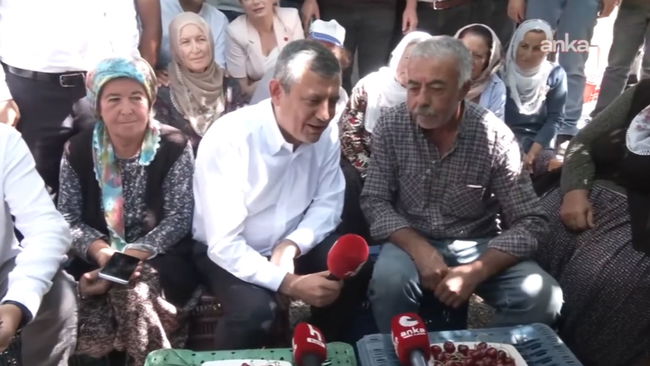 Özgür Özel, Niğde'de işçilerle bir araya geldi