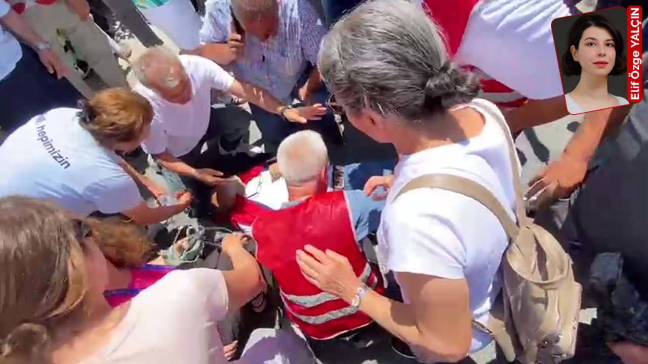 Şişli Belediyesi işçilerinin direnişi... 19 gündür açlık grevinde olan Zeynel Yiğit bayıldı