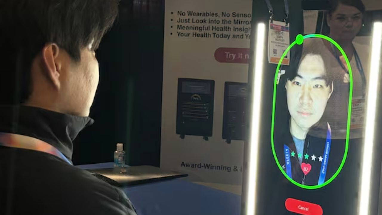 Saniyeler içinde sağlık analizi yapan yapay zeka destekli ayna duyuruldu