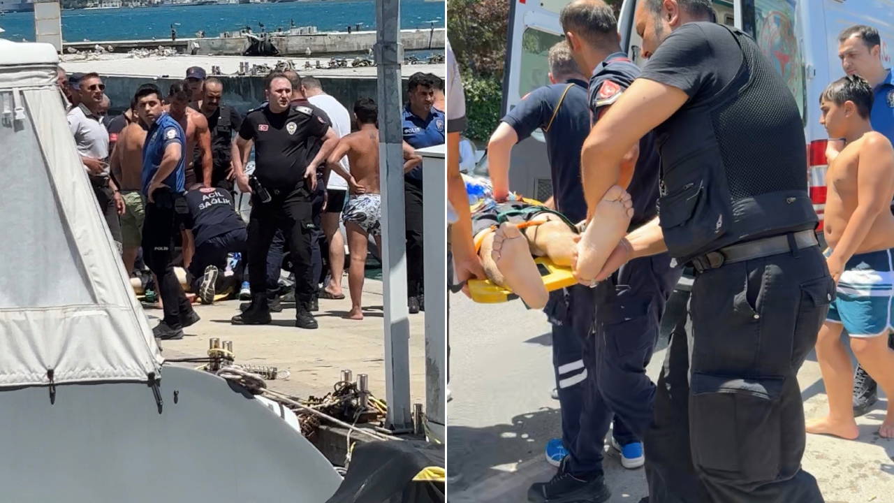 Sarıyer’de boğulma tehlikesi geçiren çocuk hastaneye kaldırıldı