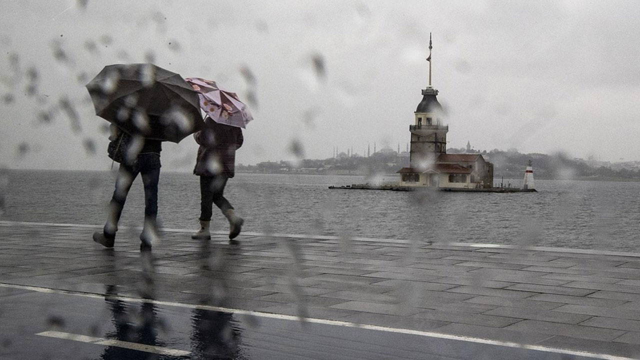 AKOM tarih verdi: İstanbul'da 2 gün boyunca yağış 