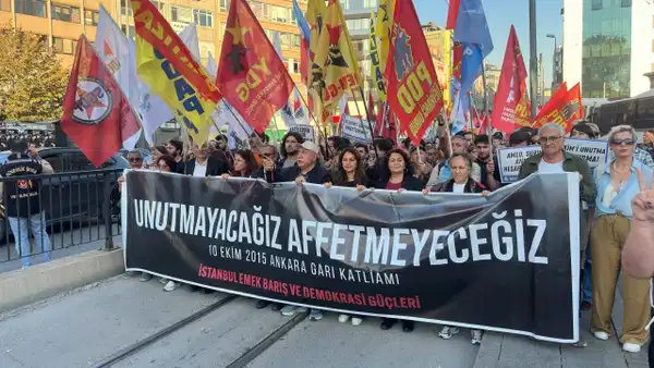 10 Ekim Ankara Gar Katliamı anması...