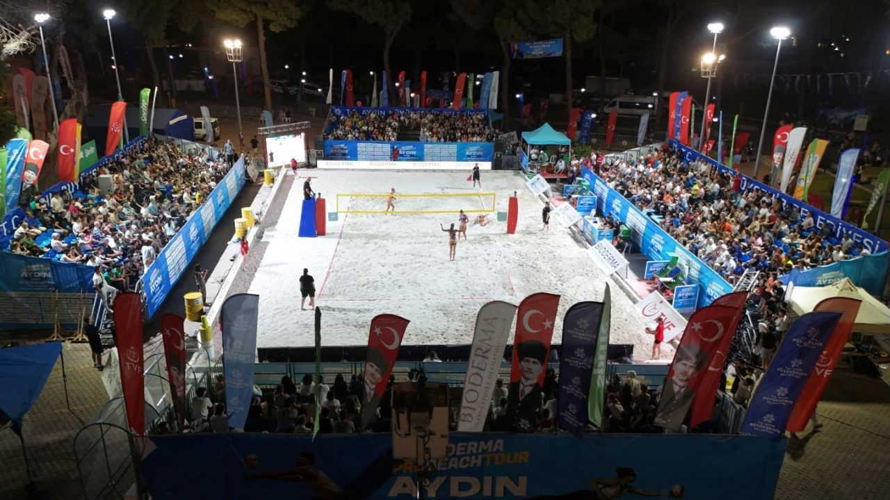 Aydın'da sporseverler, dört gün boyunca Tekstil Park'ta buluştu
