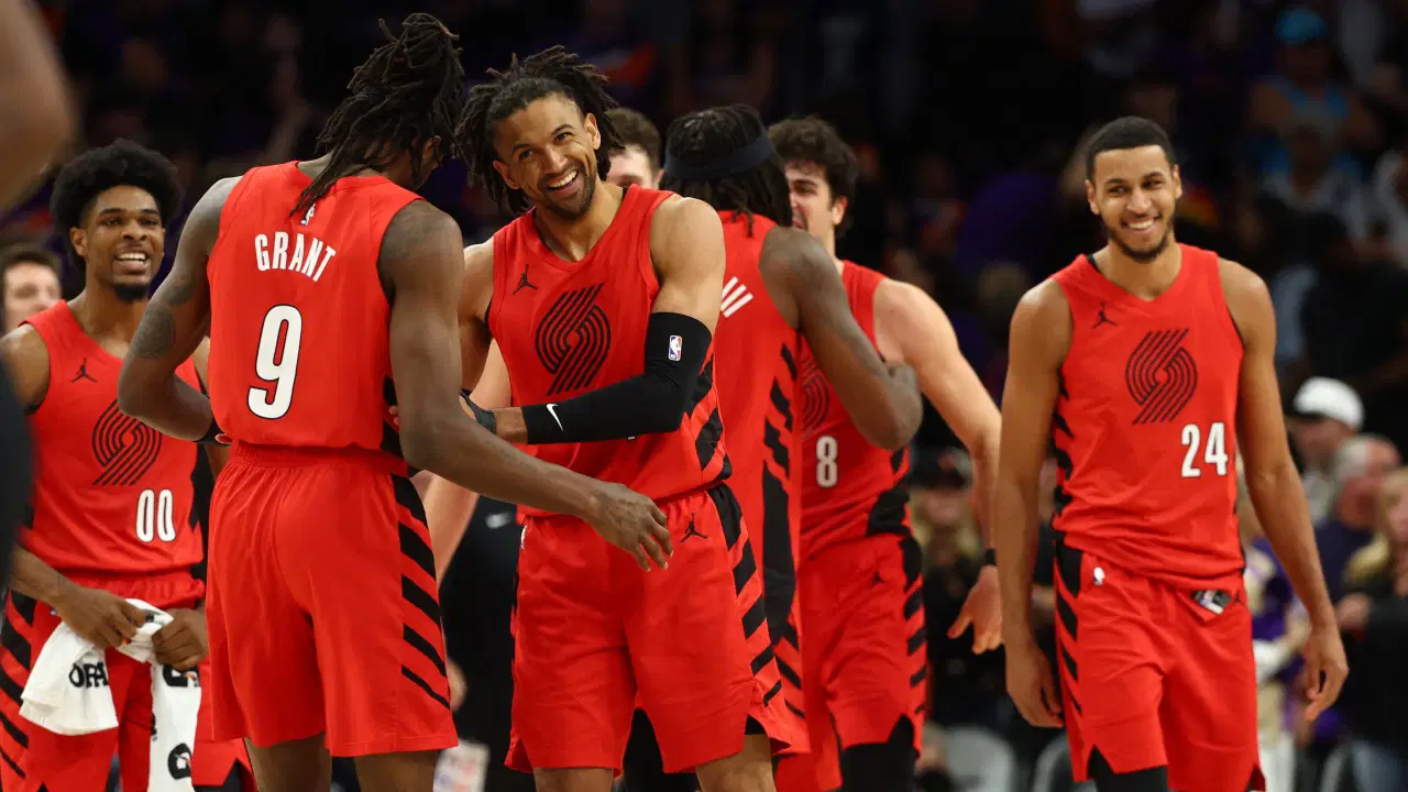 NBA'de Portland Trail Blazers play-off'a yükselen ekip oldu!