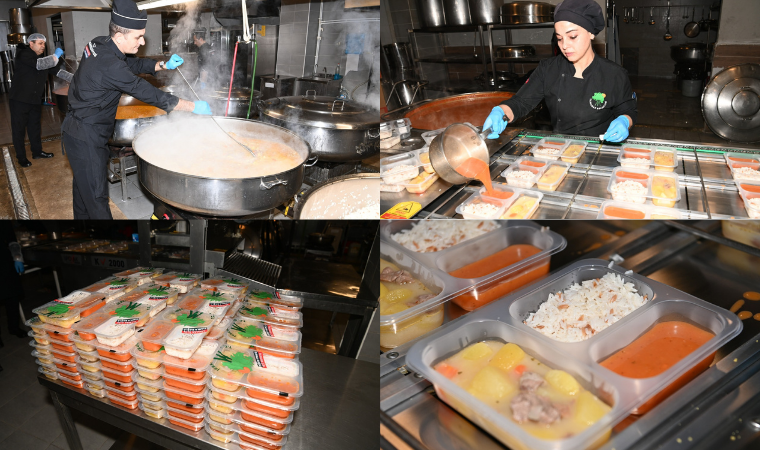 Mamak Belediyesi’nden 687 haneye düzenli yemek desteği