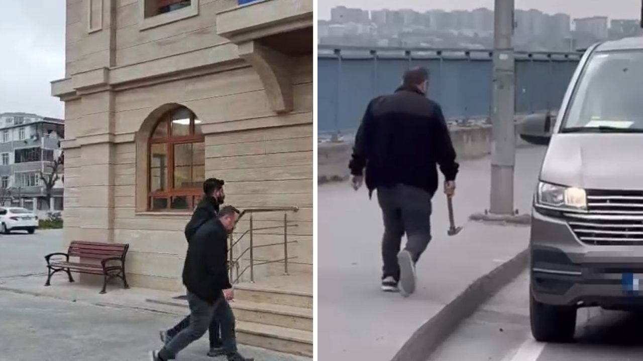 Avcılar’da trafik magandasına rekor ceza: Keserle saldırdı, 182 bin lirasından oldu!