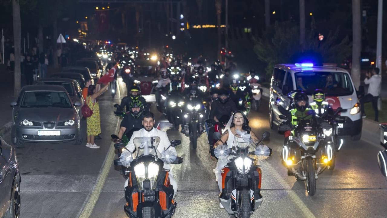 Nikah masasından Cumhuriyet Korteji'ne