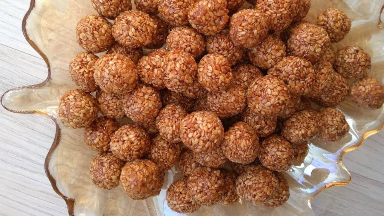 Atıştırmalık enerji deposu: Susam topu tarifi