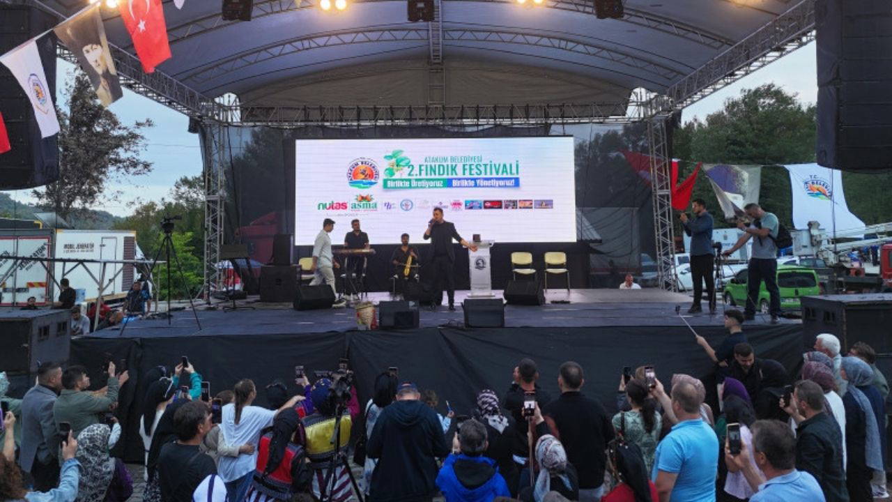 Atakum Belediyesi Fındık Festivali’nin ikincisi gerçekleştirildi