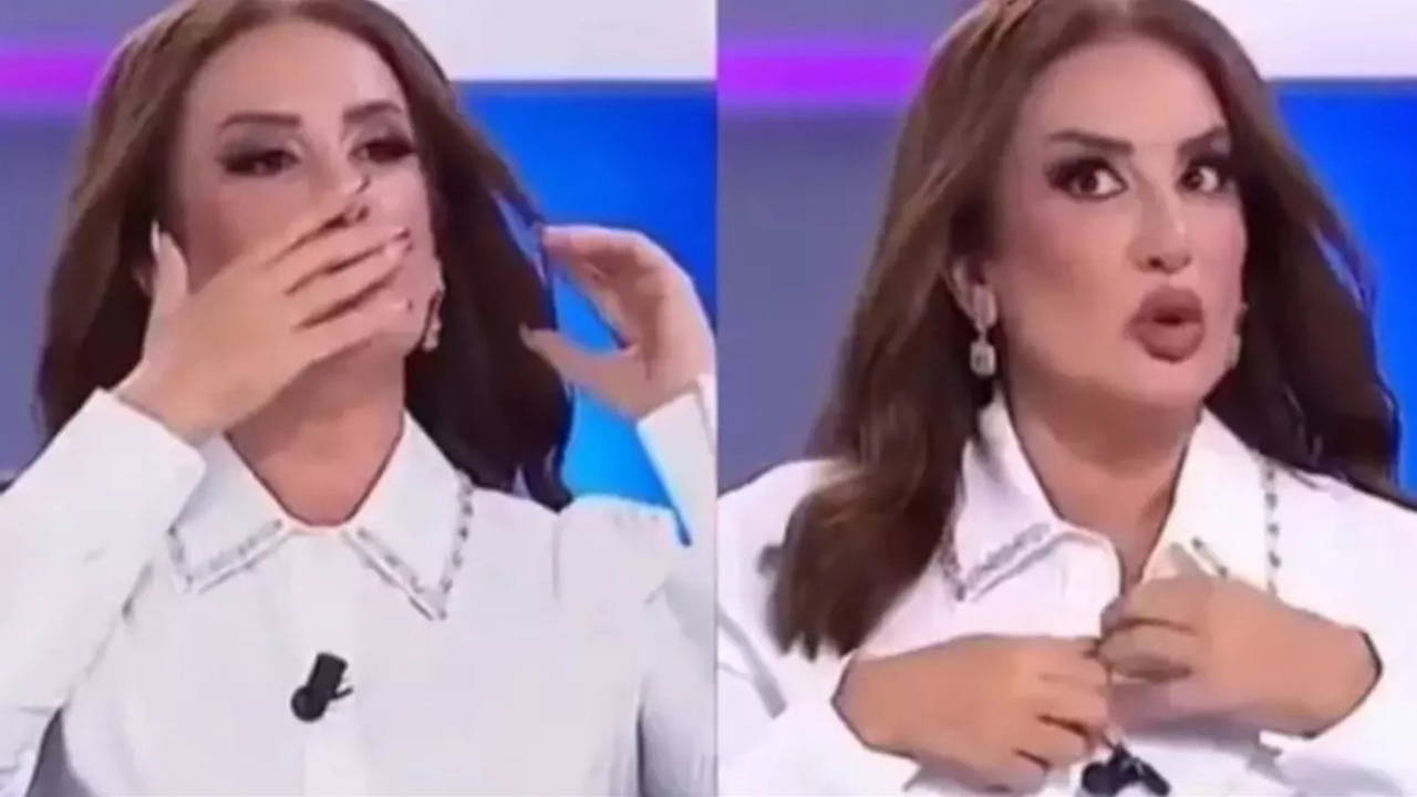 Sunucu canlı yayında fenalaştı stüdyoyu terk etti