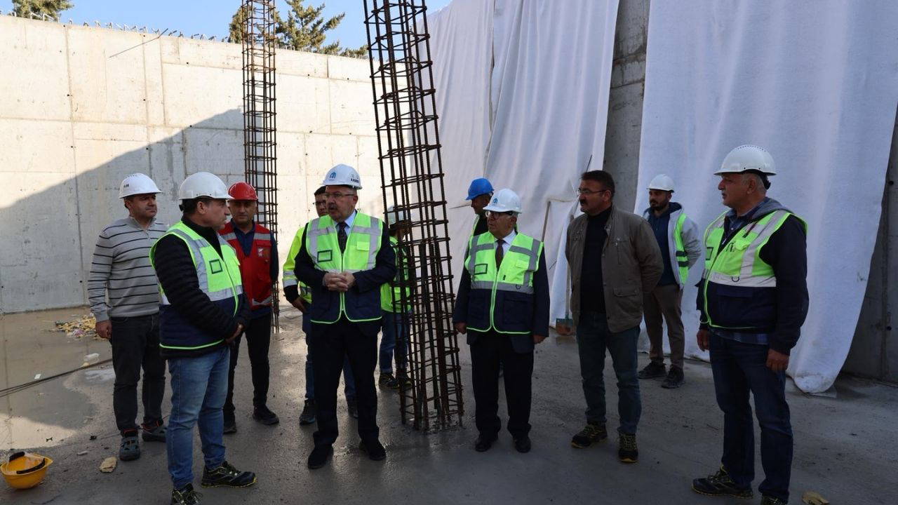 Merzifon’da içme suyu projesi çalışmaları hız kesmeden devam ediyor