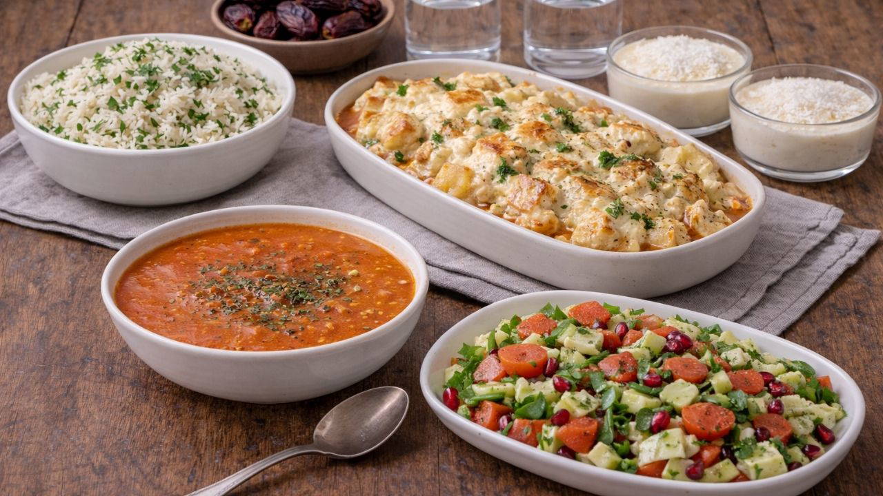 Bugün ne pişirsem? 14. gün Ramazan iftar menüsü: Ramazan akşamına yakışan özgün tatlarla dengeli sofralar!