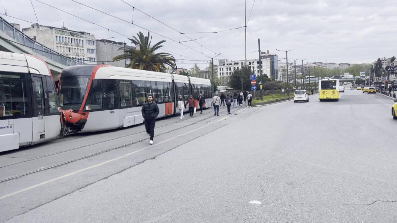 T1 Kabataş-Bağcılar Tramvay Hattı’nda arıza: Sefer düzeni değişti!