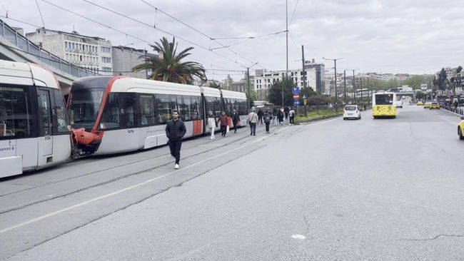 T1 Kabataş-Bağcılar Tramvay Hattı’nda arıza: Sefer düzeni değişti!
