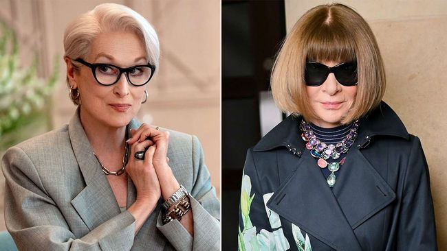 Meryl Streep, Anna Wintour ile buluştu
