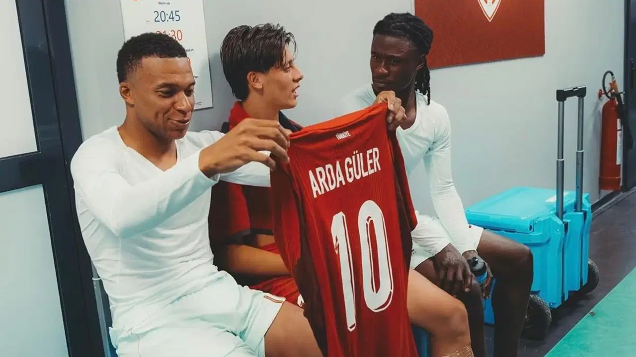 Kylian Mbappe'den Arda Güler paylaşımı: 'Habibi'