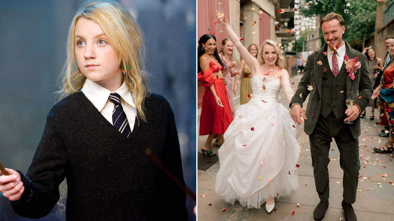 Harry Potter yıldızı Evanna Lynch sessiz sedasız evlendi: Eşine verdiği nikah hediyesi şaşırttı