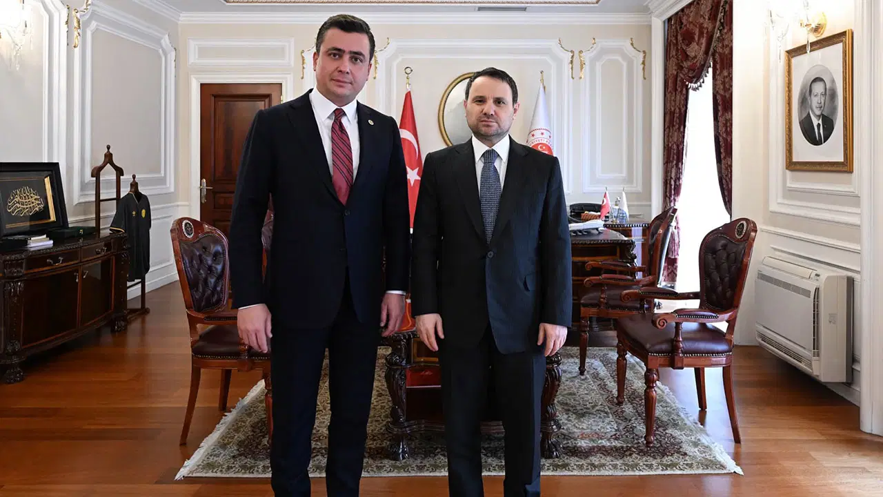 AKP'li Osman Gökçek'ten Akın Gürlek'e ziyaret