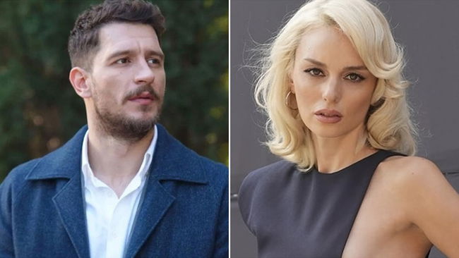 Uraz Kaygılaroğlu’ndan Nilperi Şahinkaya’ya kırmızı güllerle sürpriz