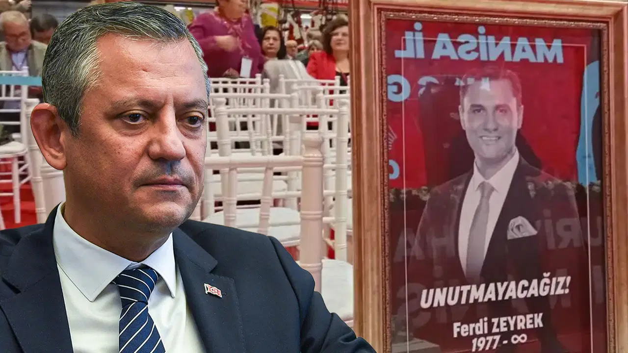 Manisa İl Kongresi'nde duygu dolu anlar: Özgür Özel, Ferdi Zeyrek'i andı