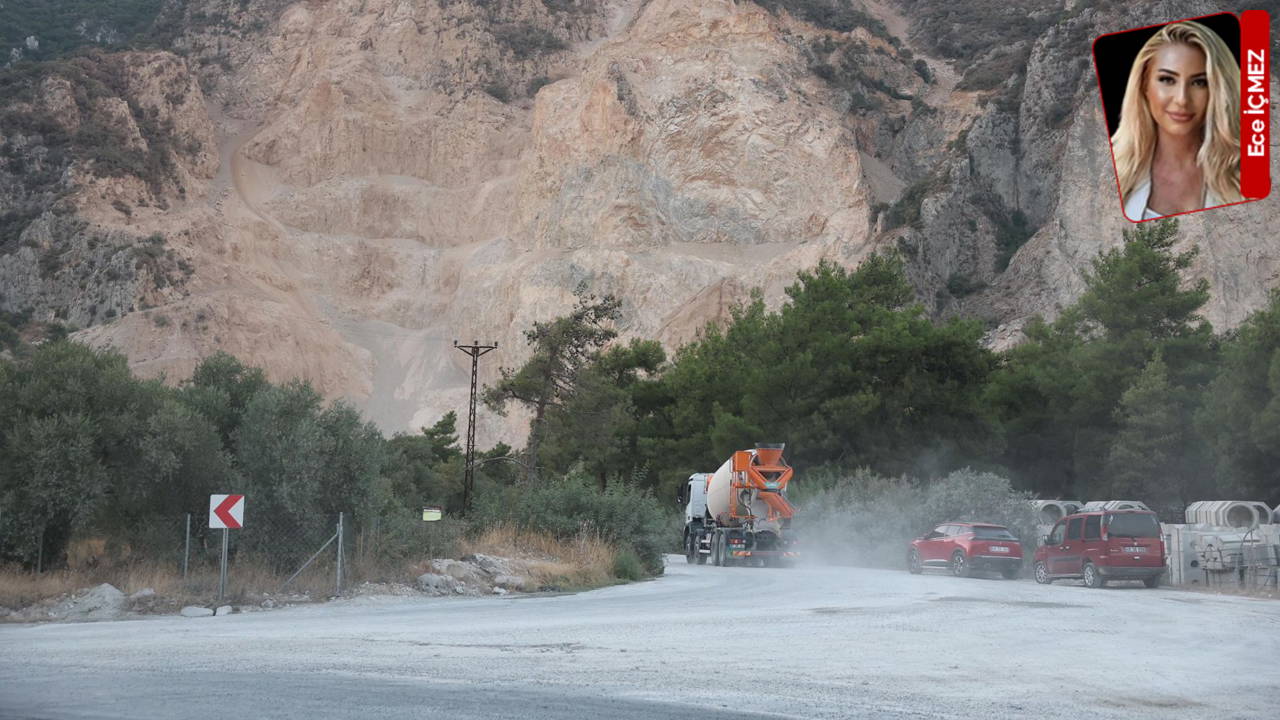 Doğayı katleden taş ocağına geçit yok!