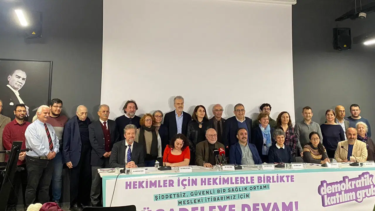 İstanbul Tabip Odası seçimleri öncesi Demokratik Katılım Grubu adaylarını açıkladı