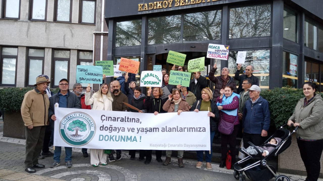 Kozyatağı Çınaraltı için yarın kritik çağrı: Mahalleli alana sahip çıkacak