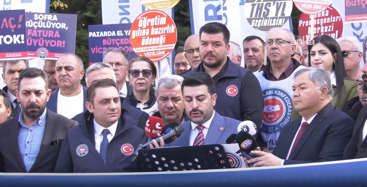 TÜİK rakamlarının gerçeği yansıtmadığını söyleyen memurlar: “Gerçek; boş cüzdanda, kararan ocakta, eksilen sofrada”