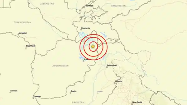 Afganistan'da 6.1 büyüklüğünde deprem