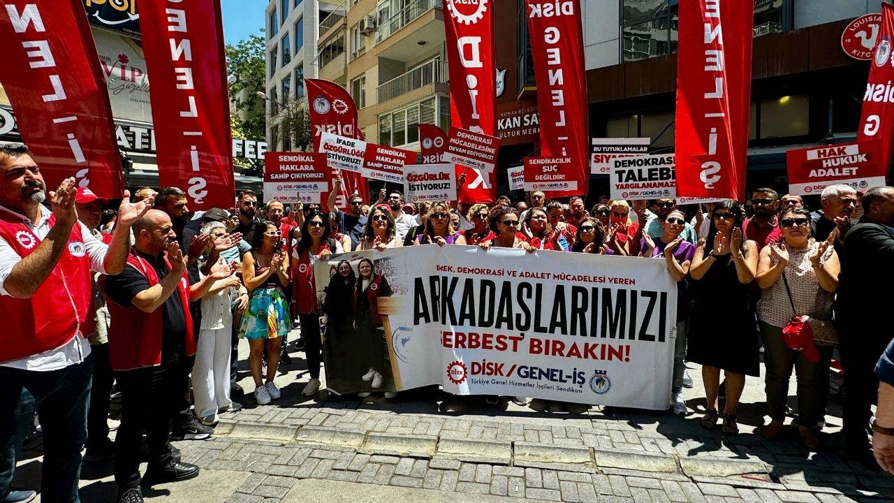 DİSK Genel-İş’ten tutuklama tepkisi: Bu siyasi bir mesajdır