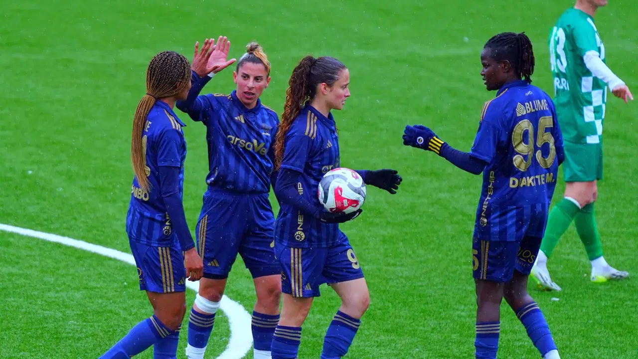 Fenerbahçe'den Çekmeköy karşısında 11 gollü galibiyet 