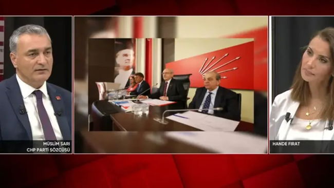 'Partinin kurumsal kimliği çerçevesinde...'