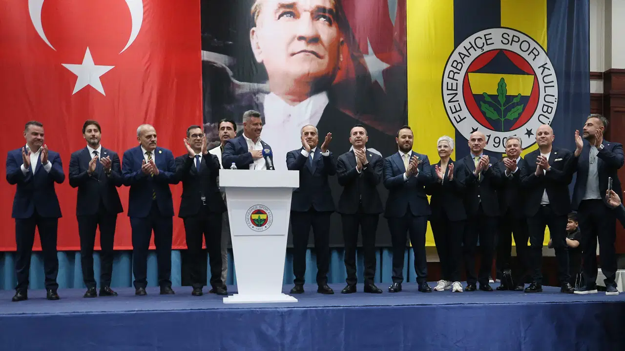 Fenerbahçe'de bayramlaşma töreni yapıldı