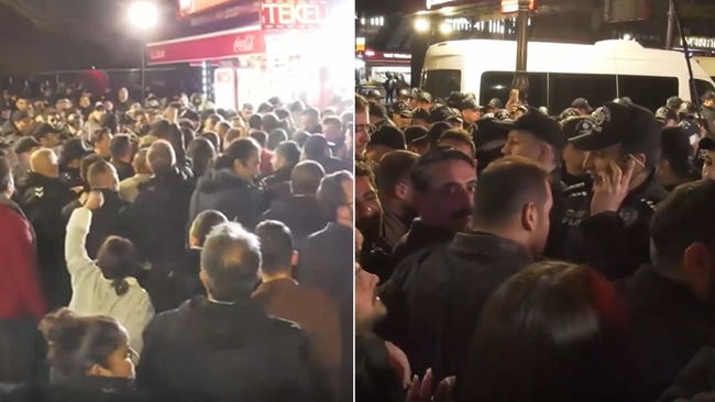 Ümit Erkol'un tutuklanması protesto edildi