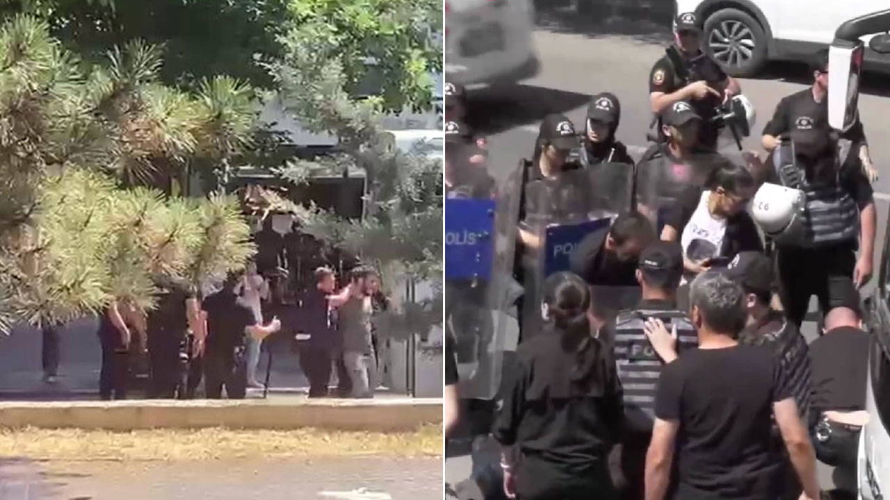 Ankara’da NATO protestosu... Gözaltılar var
