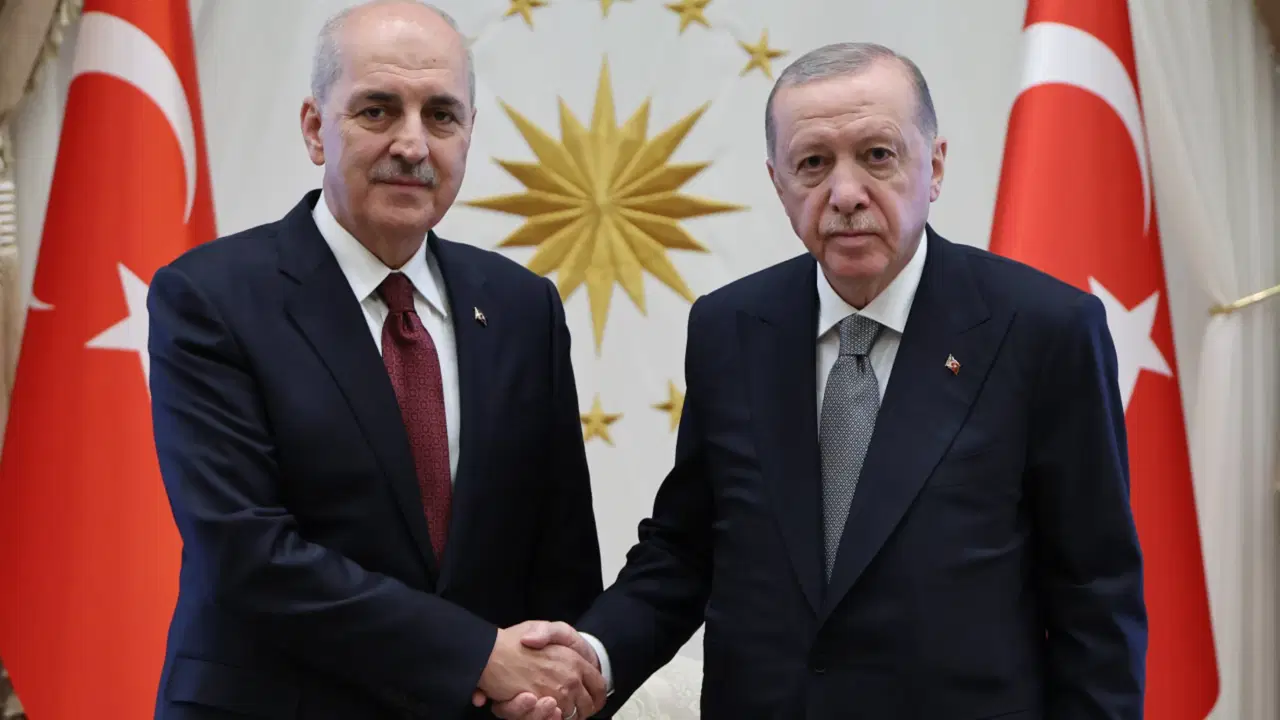 Cumhurbaşkanı Erdoğan, TBMM Başkanı Kurtulmuş ile görüştü!