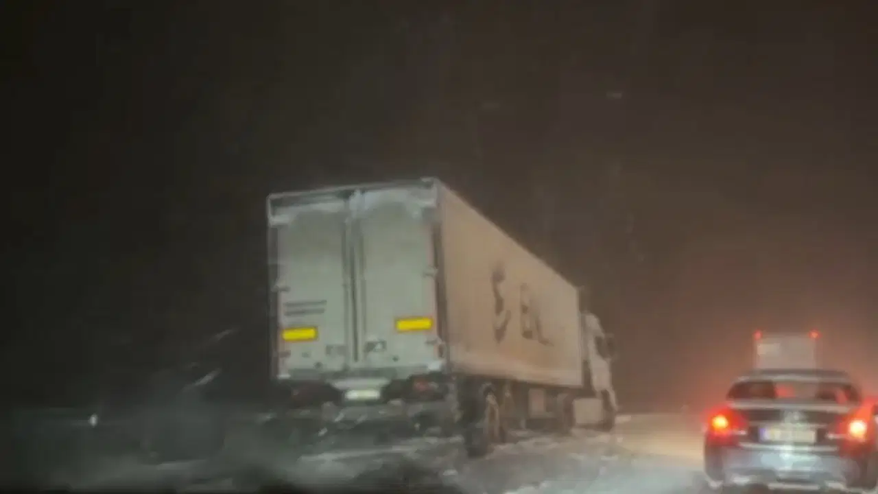 Bolu Dağı ağır tonajlı araçların geçişine kapatıldı