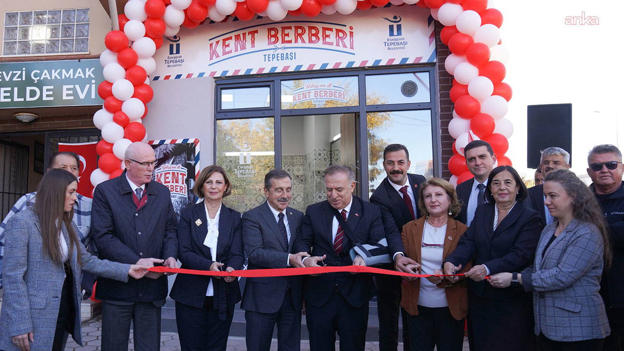 Türkiye’nin ilk 'Kent Berberi' Eskişehir'de açıldı