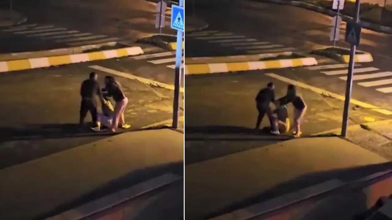 Esenyurt'ta dehşet anları: Kaldırımda oturan 2 kadına saldırdı!