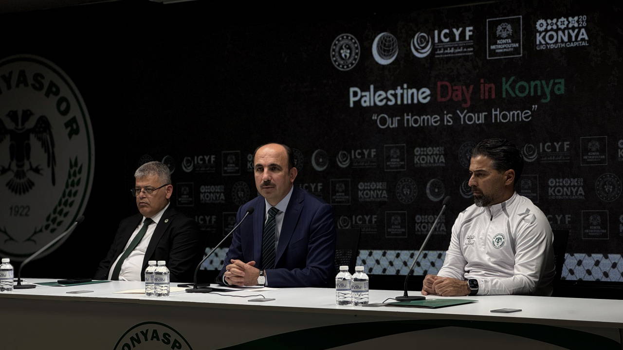 Konyaspor'dan Filistin maçına çağrı!