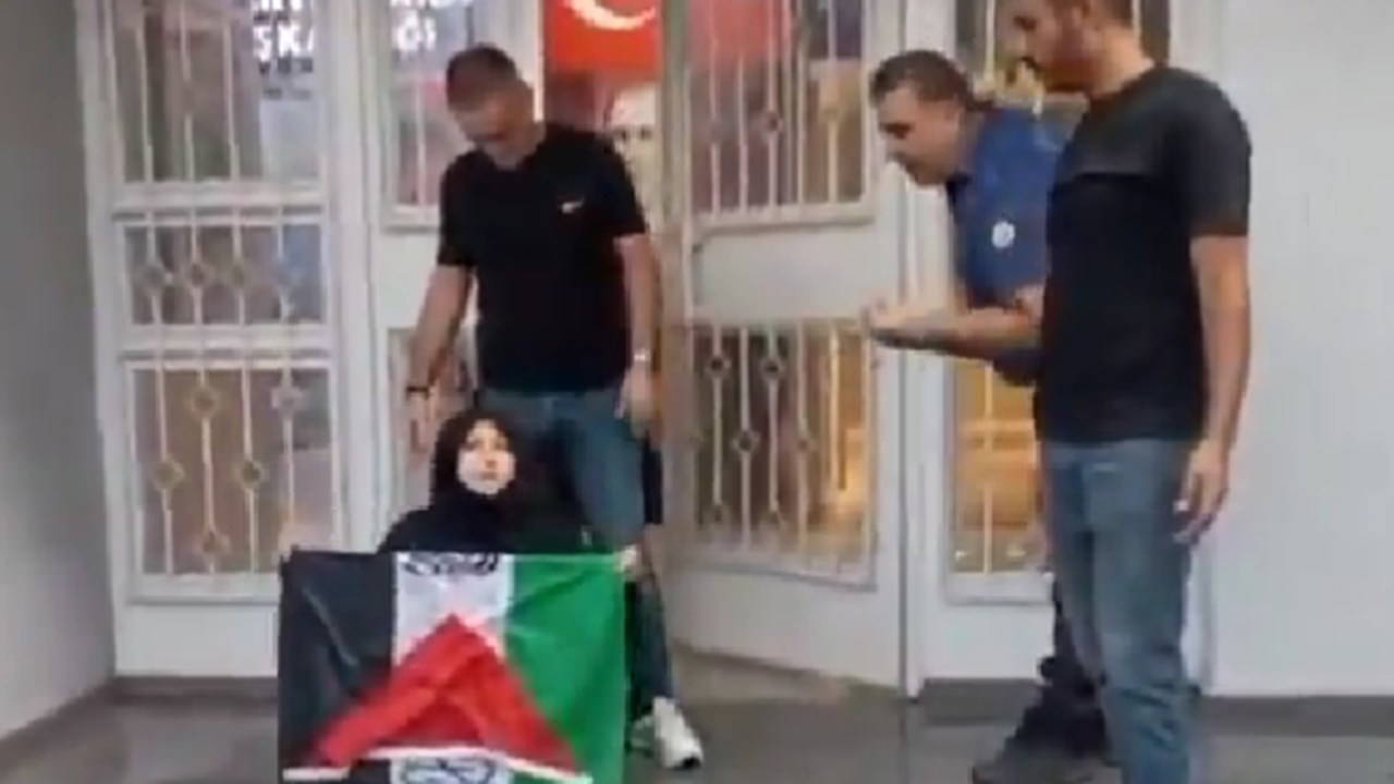 AKP önünde 'Gazze' eylemine sert müdahale: Polisler görevden uzaklaştırıldı