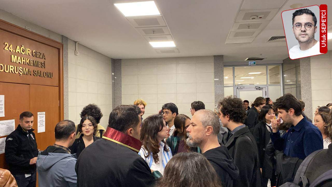 Boğaziçi'nde gerici Nurettin Yıldız protestosu davasında ilk duruşma: 15 öğrenci ve 1 gazeteci hakim karşısında!