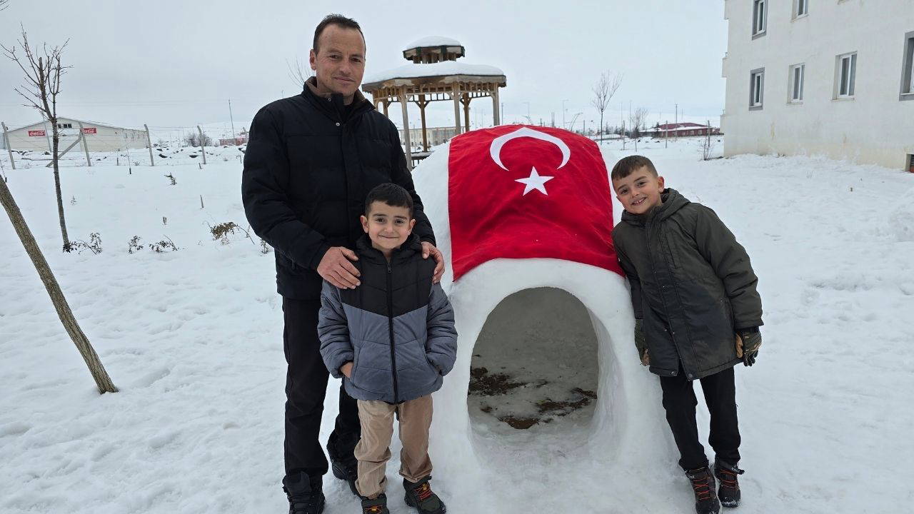 Bu eskimo evi Alaska’da değil Yozgat’ta