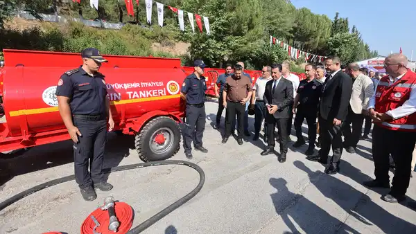 Muğla Büyükşehir Belediyesi’nden kırsala tanker takviyesi