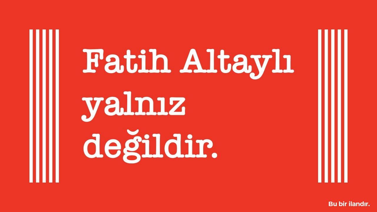 Galatasaray Lisesi dönem arkadaşlarından Altaylı'ya destek: 'Fatih Altaylı yalnız değildir'
