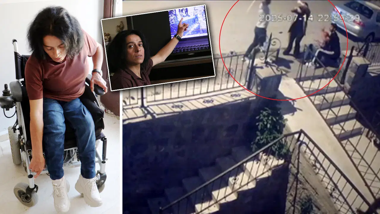 5 erkek, 'Bizi neden şikayet ettin' deyip, tekerlekli sandalyedeki engelli kadını darbetti: Hepsi serbest bırakıldı!