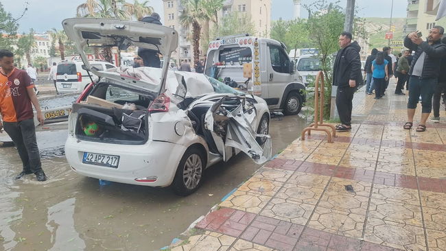 Fırtınada güneş paneli devrildi: 1 kişi hayatını kaybetti